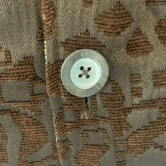 Brocade, reversible blazer - Picture 3 of 9